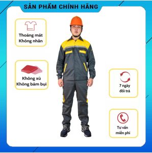 đồng phục công nhân may sẵn