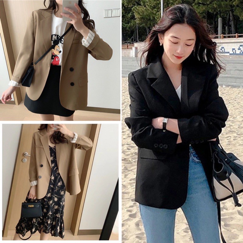 Gợi ý áo khoác blazer Tết 2024