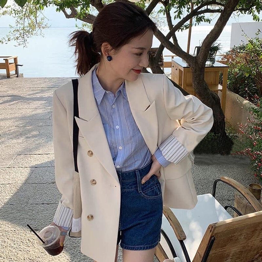 Gợi ý mẫu áo khoác blazer